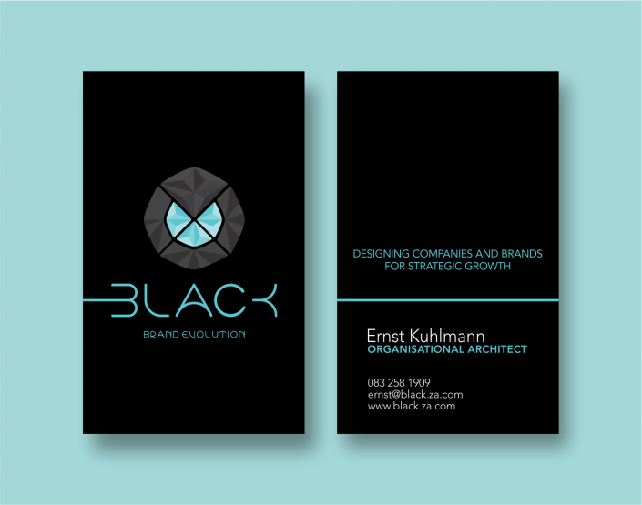 Highend business cards, quality embossed and foiled both sides created by Sassy Print